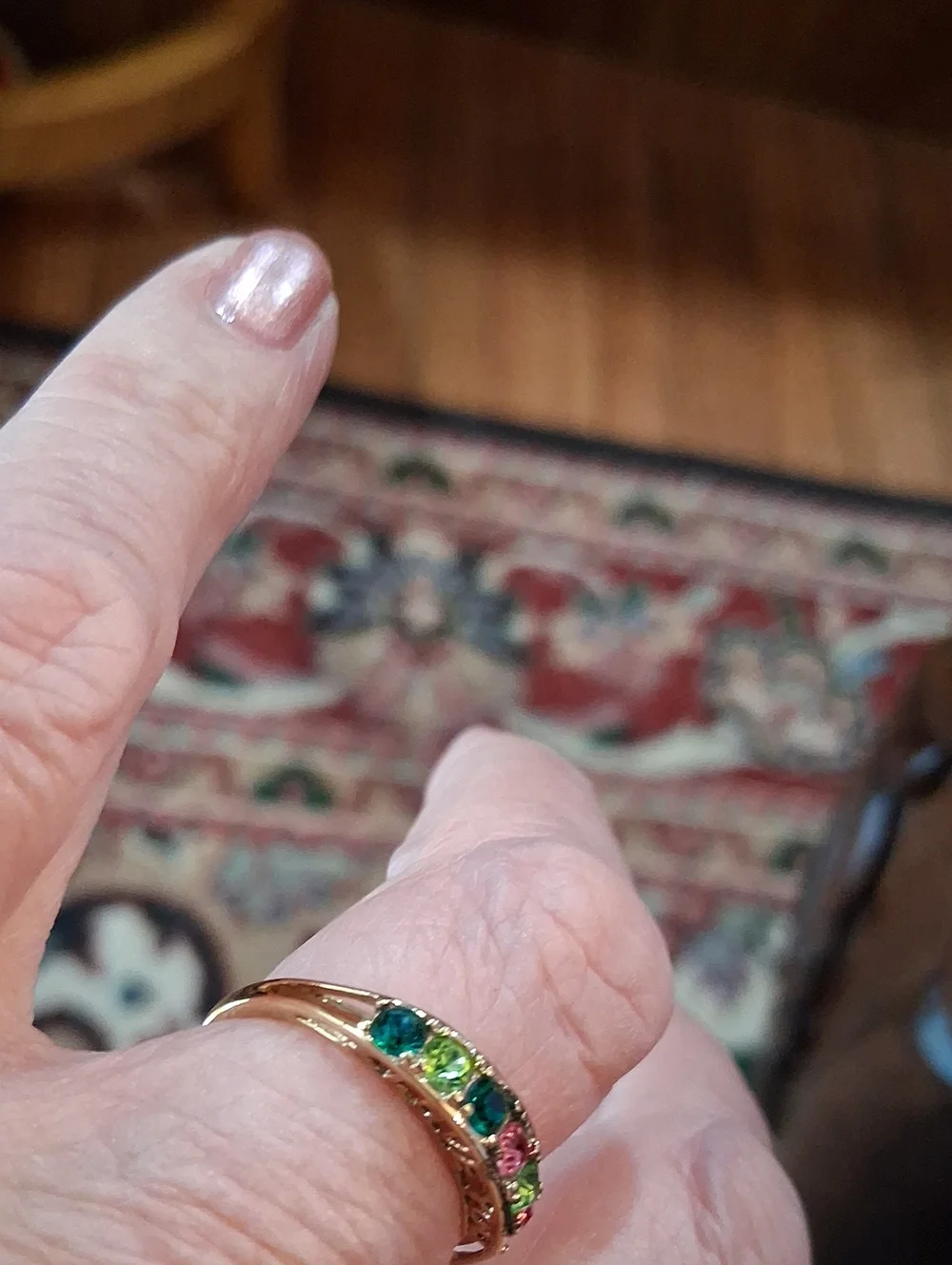 I Love You Ring Sz 8